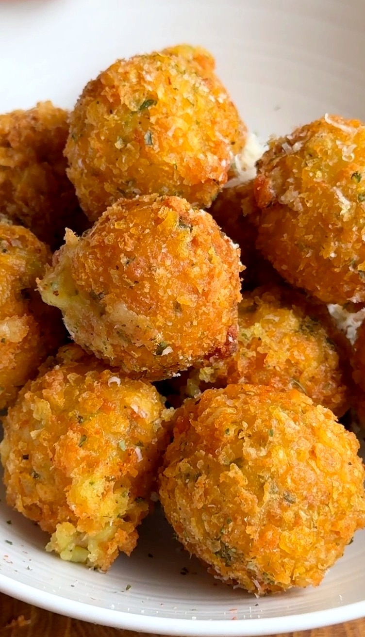 Crispy Potato Cheese Balls