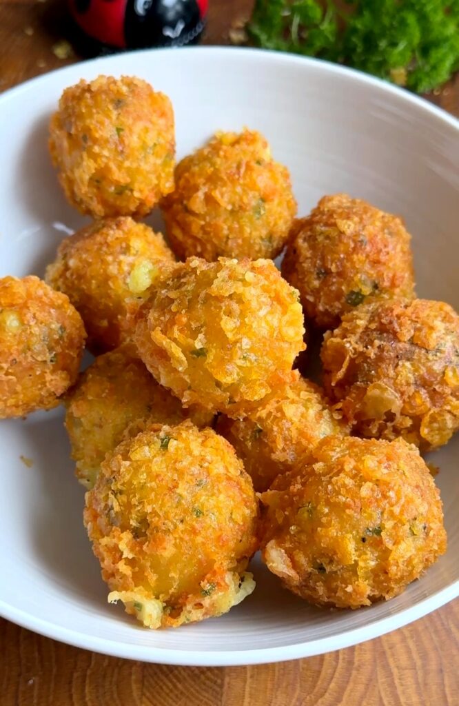 Crispy Potato Cheese Balls