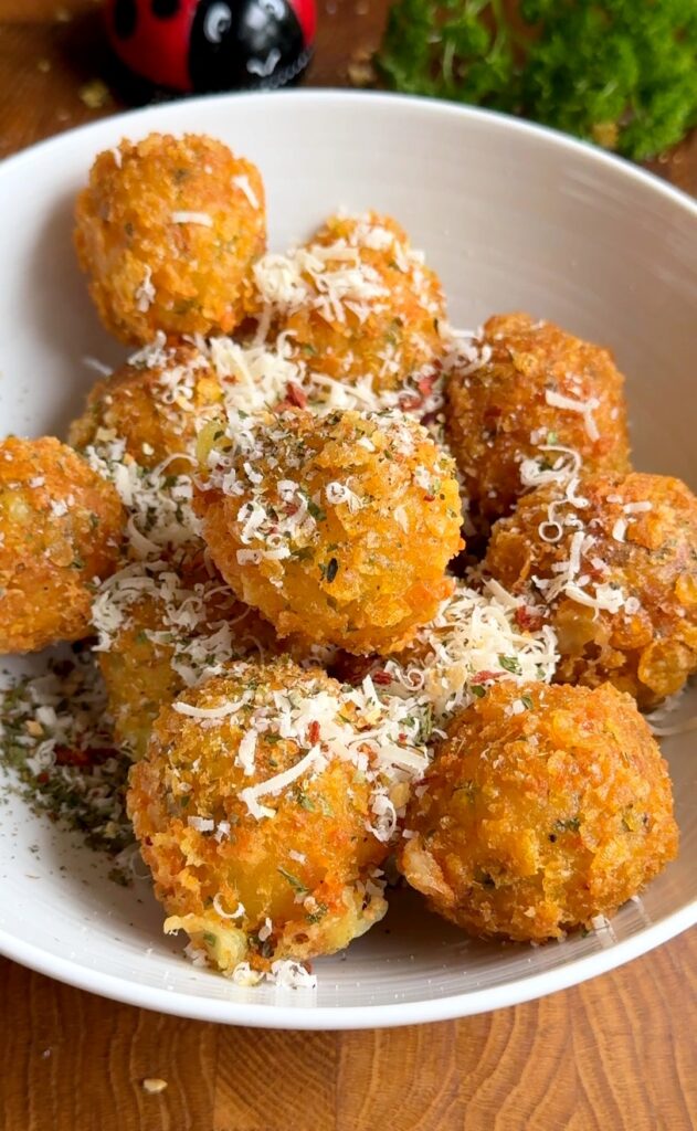 Crispy Potato Cheese Balls