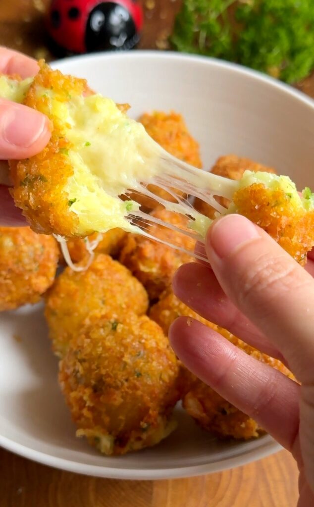 Crispy Potato Cheese Balls