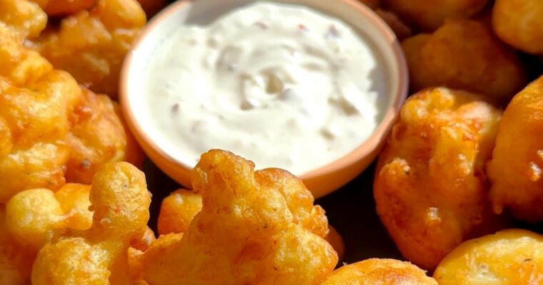 Crispy Cauliflower Nuggets