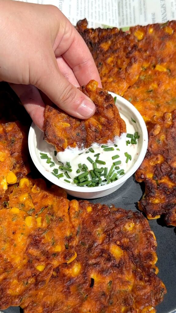 Crispy Corn Fritters