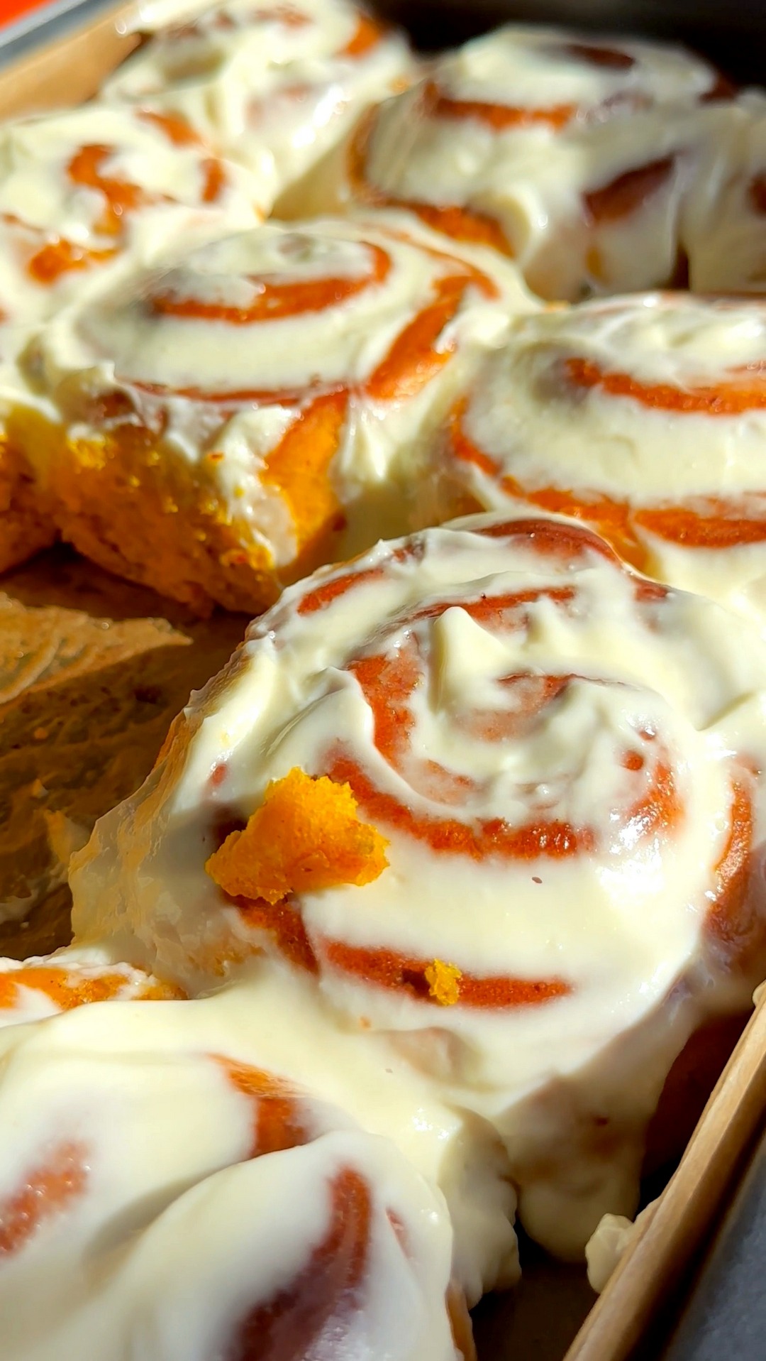 Pumpkin Cinnamon Rolls