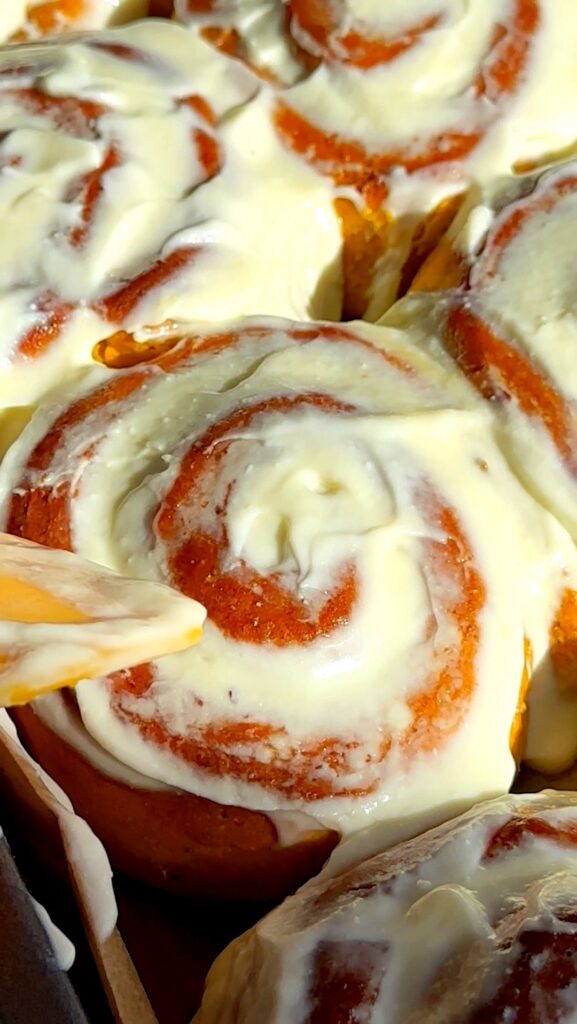 Pumpkin Cinnamon Rolls