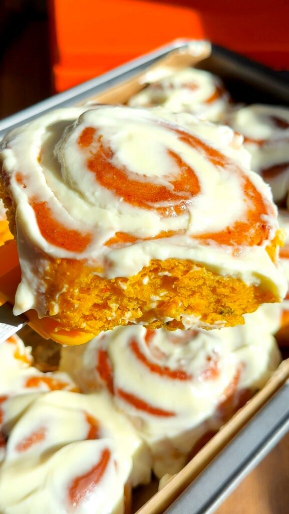 Pumpkin Cinnamon Rolls