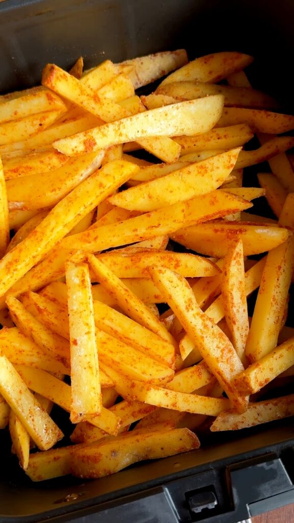 Crispy Parmesan Air Fryer Fries