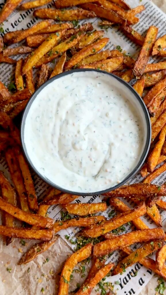 Crispy Parmesan Air Fryer Fries