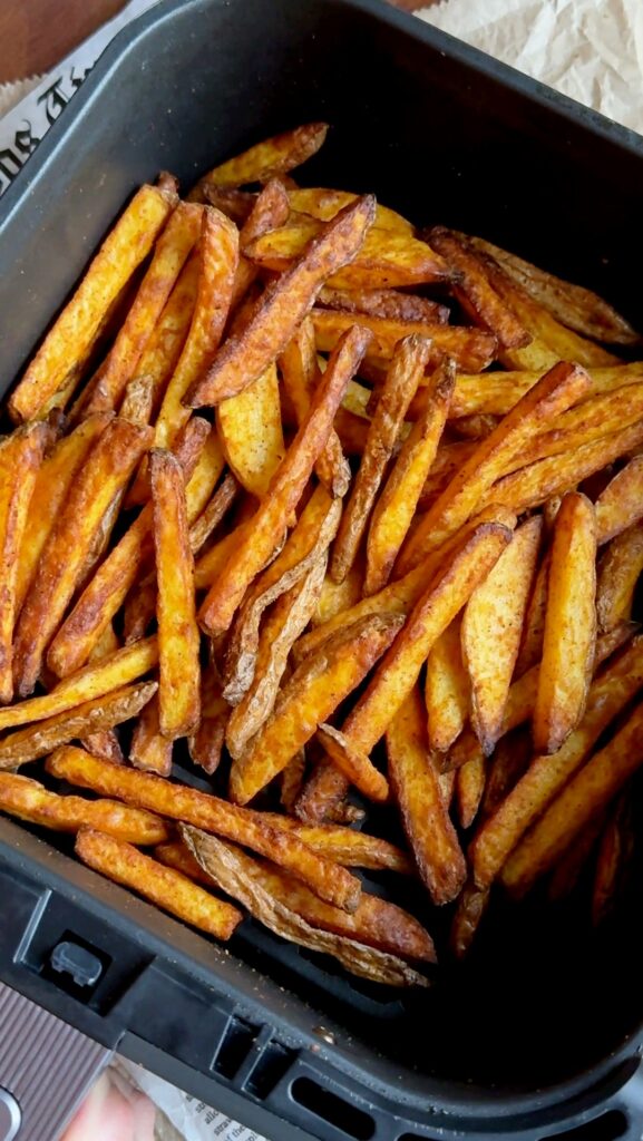 Crispy Parmesan Air Fryer Fries