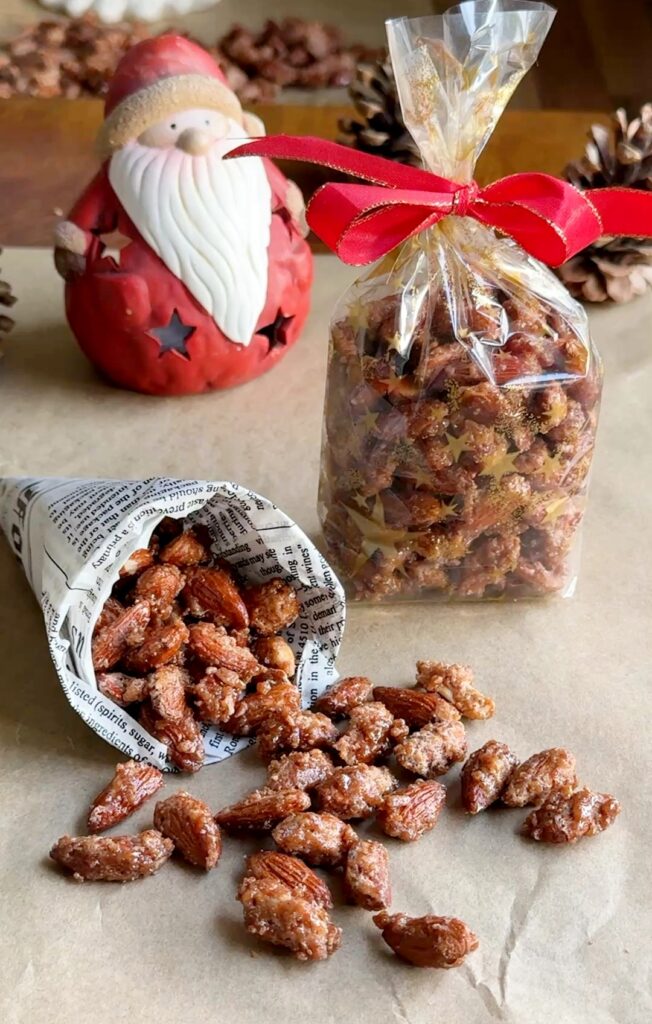 Caramelized Cinnamon Sugar Almonds (Gebrannte Mandeln)