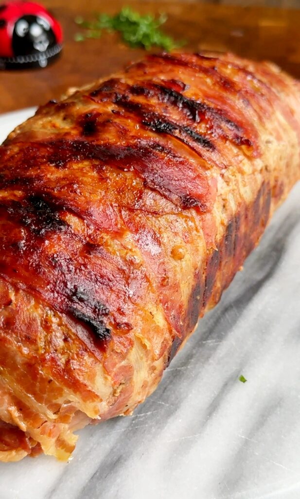 Bacon-Wrapped Meatloaf