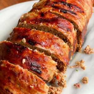 Bacon-Wrapped Meatloaf