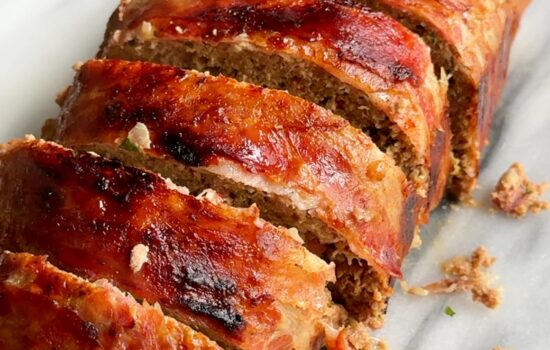 Bacon-Wrapped Meatloaf