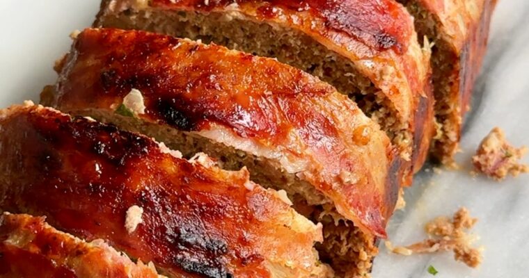 Bacon-Wrapped Meatloaf