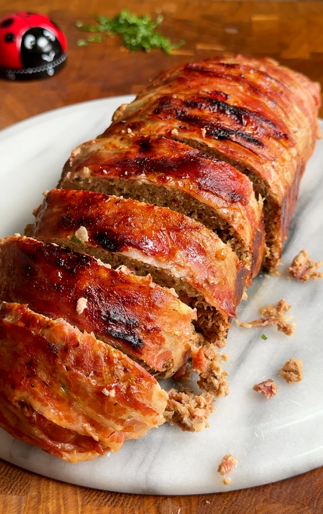 Bacon-Wrapped Meatloaf