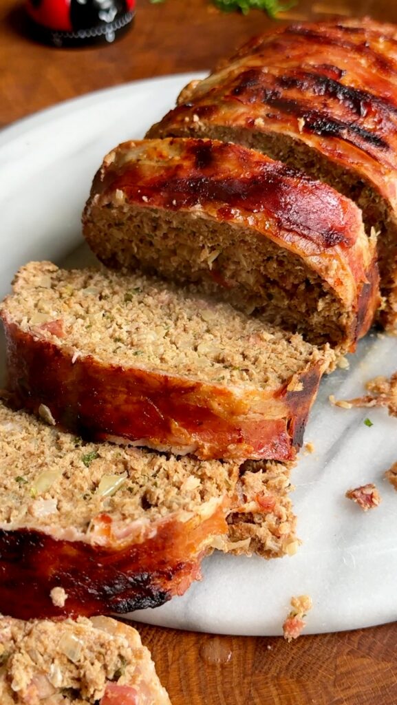 Bacon-Wrapped Meatloaf