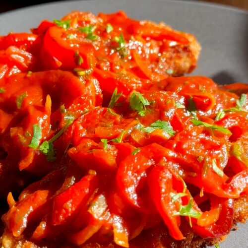 Zigeuner Sauce recipe with bell peppers and onions