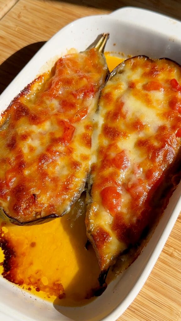 bake for 10 minutes, until the mozzarella is melted and bubbly