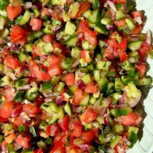 Persian Shirazi Salad Recipe