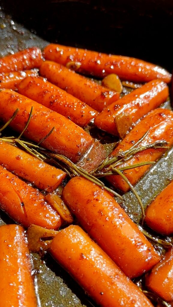 cook the carrots until tender