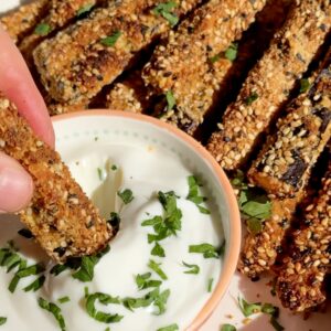 Crispy Baked Eggplant Fries