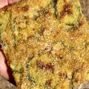 Zucchini Schiacciata (Zucchini Flatbread)