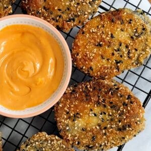 Crispy Sesame Fried Eggplant