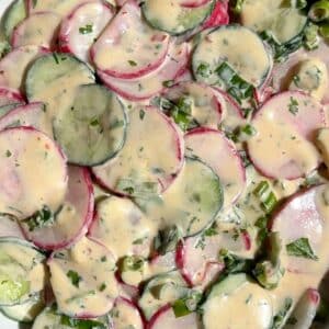 Creamy Radish Salad