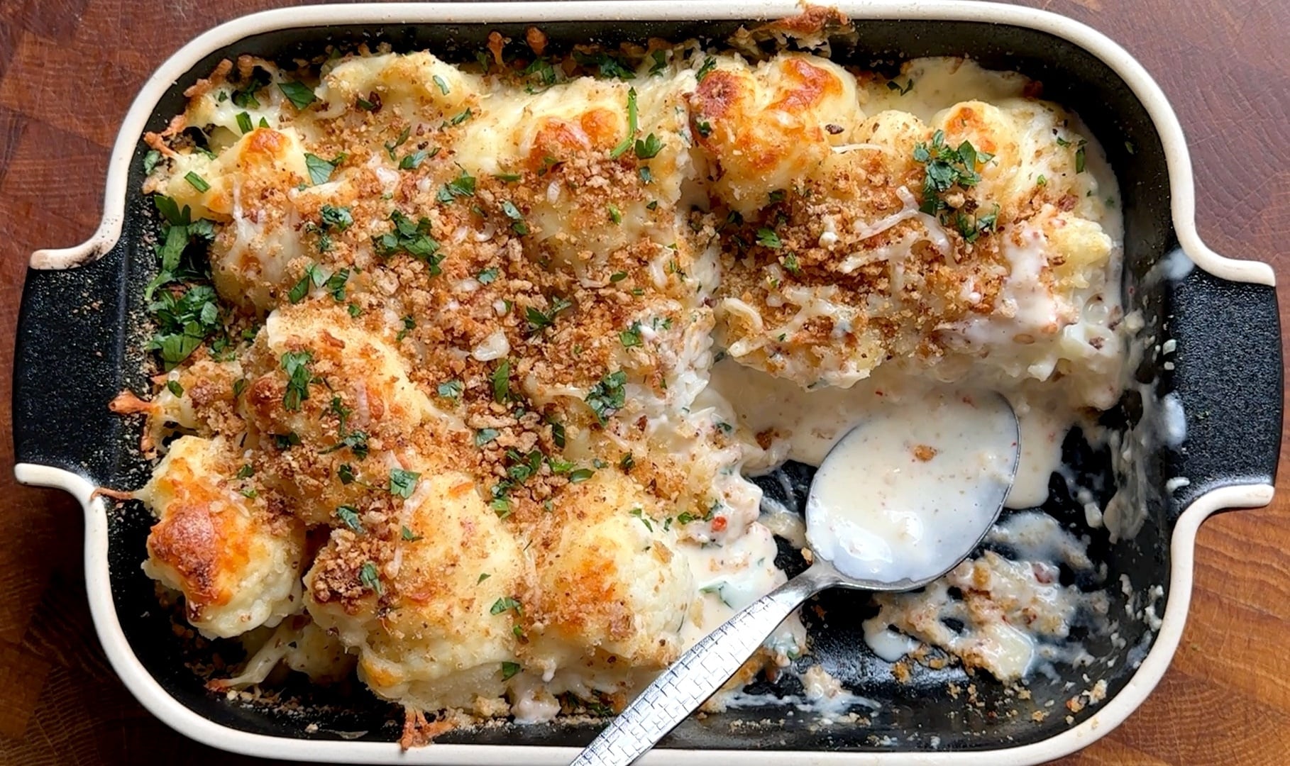 Cauliflower Au Gratin