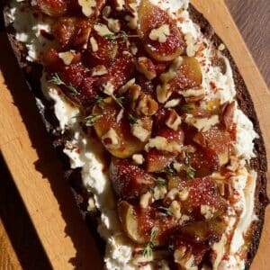 Fig and Burrata Toast
