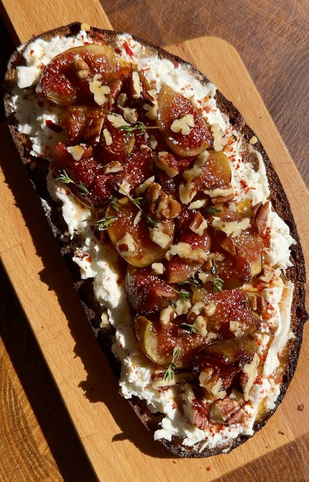 Fig and Burrata Toast