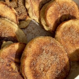 Fluffy Fried Apple Rings