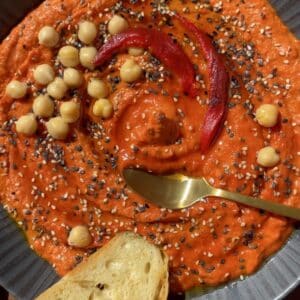 Roasted Red Pepper Hummus