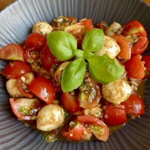 Tomato and Mozzarella Salad