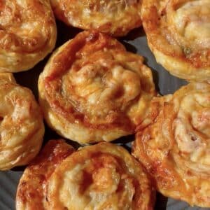 Bacon Puff Pastry Pinwheels