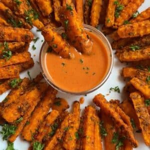 Crispy Oven Baked Carrot Fries