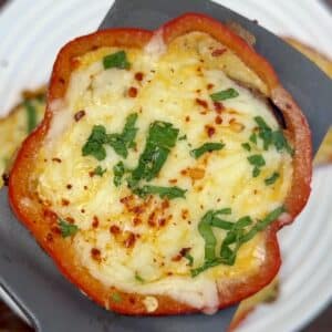 Cheesy Potato Pepper Rings