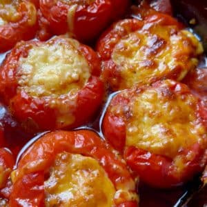 Stuffed Peppers with Minced Meat and Rice