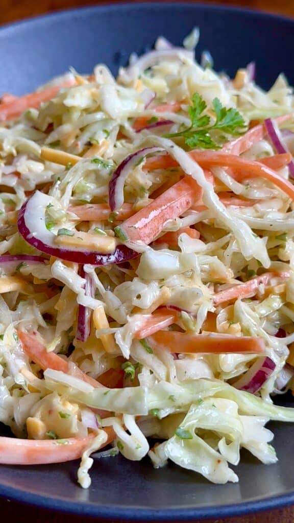 Yogurt Coleslaw (No Mayo)