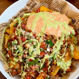 Cheesy Loaded Taco Fries